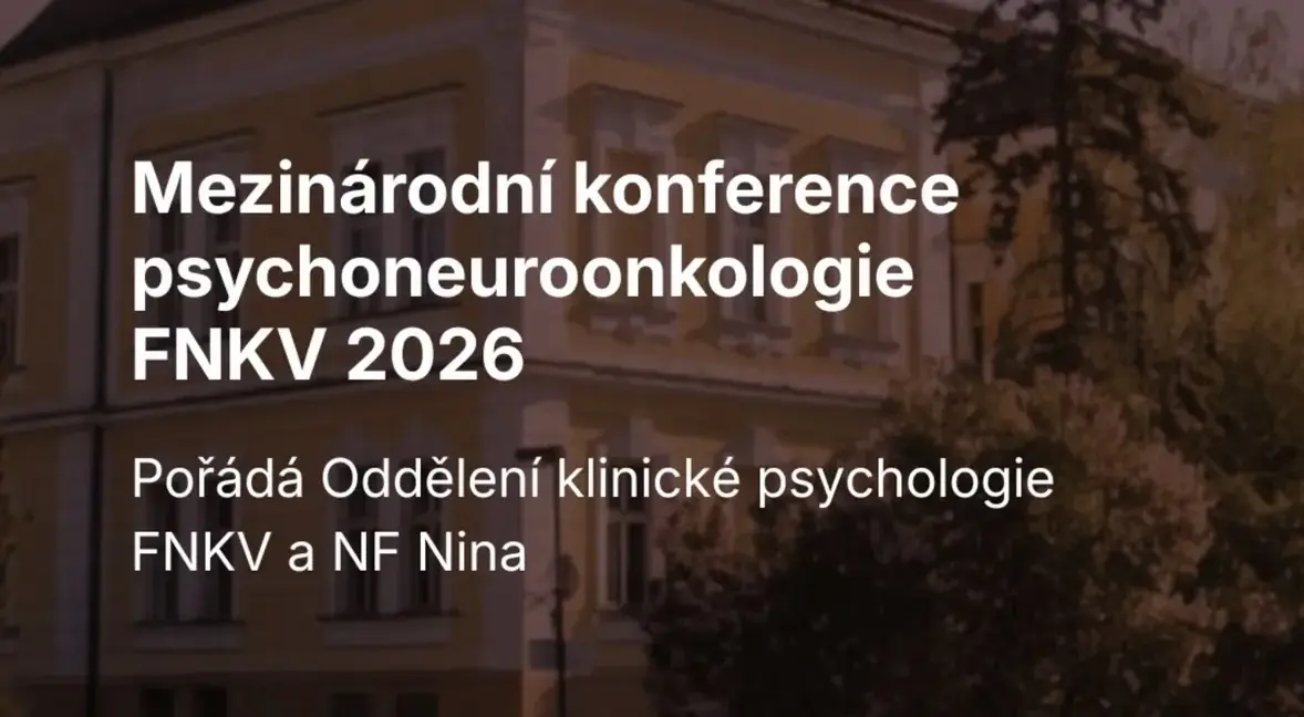 Mezinárodní konference psychoneuroonkologie - obrázek 1