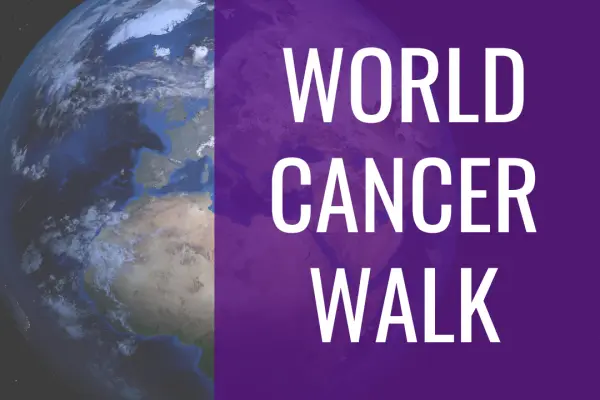 Amelie a Vy ve World Cancer Walk